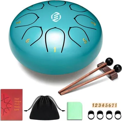 Obrázek produktu pro Dešťový buben pro venkovní použití – voděodolný – meditace – jóga – dřevěný buben