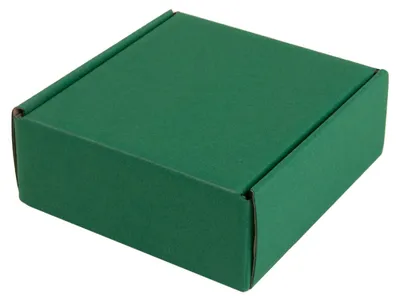Produktbild von 10 x Faltschachtel - quadrat - kleine Geschenkbox, Smaragd grün