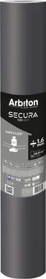 Produktbild von Arbiton Dämmunterlage Secura FlexLight - 20 m2, 1,6mm, Trittschalldämmung 19 dB, Druckfestigkeit 60 kPa