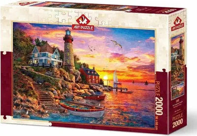 Image de ART PUZZLE Puzzle Beau coucher de soleil 2000 pièces