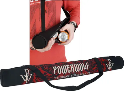 Produktbild von Powerwolf Umhängetasche Unisex Kühltasche - Bierschlange - Logo schwarz Standard