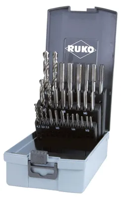 Produktbild von RUKO Handgewindebohrer-Satz HSS - 28-tlg.
