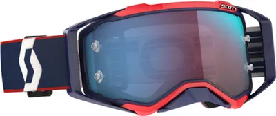 Produktbild von Scott MX Brille Prospect - retro blue/red/blue chrome works