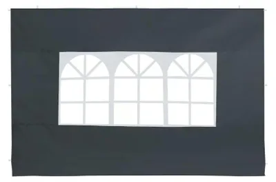 Productafbeelding van Zijwanden vouwbaar paviljoen set van 2 antraciet 3x2m