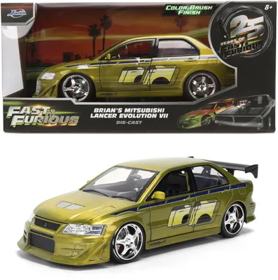 Produktbild von Jada Fast & Furious Anniv.Mitsubishi 1:24