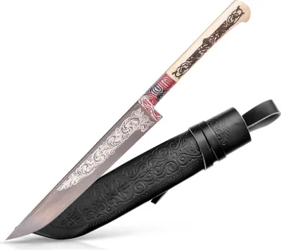 Produktbild von Usbekischer Messer – Pchak, 29 cm Beige