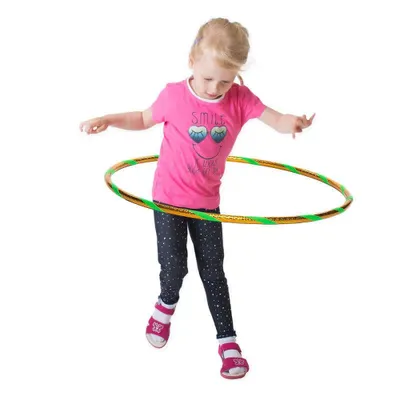 Immagine prodotto di Funny Kinder Hula Hoop, Ø70cm, Gelb-Grün