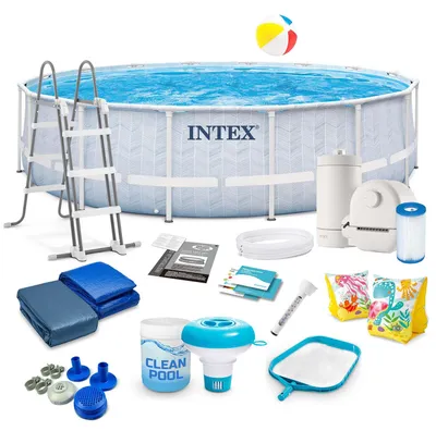 Produktbild von Intex 26746 Rahmen-Gartenpool 488 x 122 cm 18-in-1