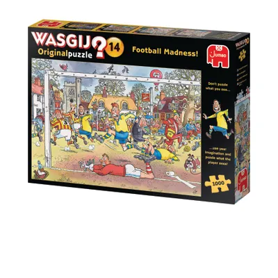 Produktbild von Wasgij Original 14 Football Madness! 1000 Teile Puzzle