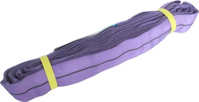 Produktbild von Rundschlinge 1000kg 1 to lila 4m Umfang Hebeband Hebeschlinge Kran Hebegurt
