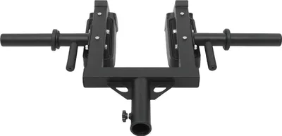 Immagine prodotto di Impugnatura Landmine per sollevamento spalle - Accessorio Linebacker Squat - 101×77 cm - Anelli di sicurezza in acciaio inossidabile - Allenamento della forza - Nero