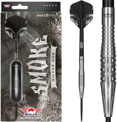 Produktbild von Bull's Smoke Silver Ash 90% - Steeldarts