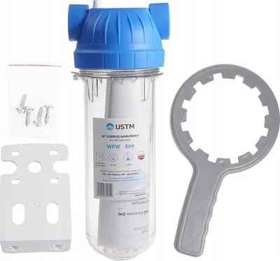 Imagen del producto de Carcasa de filtro (1/2) con placa y conector EMI USTM