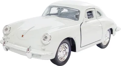 Immagine prodotto di PORSCHE 356B modellino di auto 12cm in metallo con auto giocattolo da tirare indietro WELLY giocattolo bambini regalo 75 (bianco)