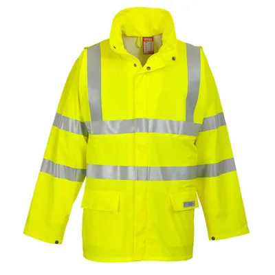 Image de Veste De Pluie Hivis Fr Sealtex Couleur : Jaune Taille 4xl - Portwest