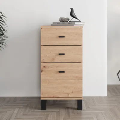 Produktbild von Vilcab - Schrank, 39x35x78h cm, Eiche Braun, 1 Regal