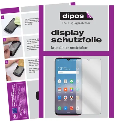 Produktbild von 2x Schutzfolie für Meizu Note 9 klar Displayschutzfolie Folie Display Schutz