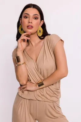 Obrázek produktu pro BeWear Dámská halenka Cyox B288 cappuccino XXL