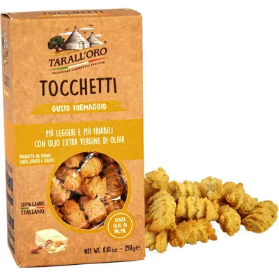 Produktbild von Tocchetti Gusto Formaggio Salzgebäck Vegetarisch Italien 250g-Pack