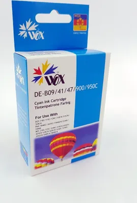 Image de Encre cyan Wox BROTHER LC900C Remplacement LC900C