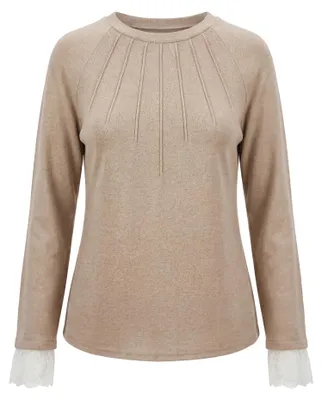 Image de TEYLON - Pull pour femmes, multicolore, taille M