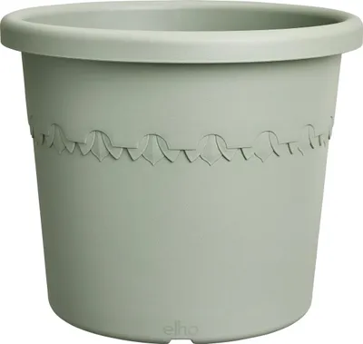 Produktbild von elho® Algarve Pflanzkübel Cilindro Thymiangrün Ø 30 cm - Kunststoff