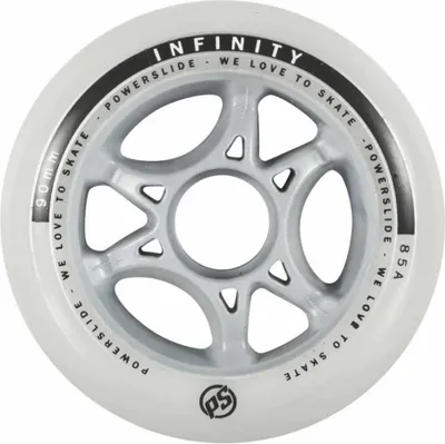 Produktbild von Powerslide Räder Infinity-90 mm / 85A 4 Stück grau