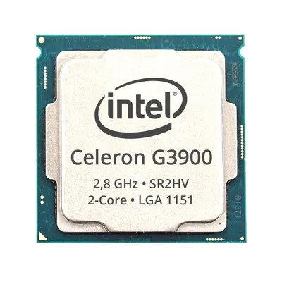 Immagine prodotto di CPU da miniera Intel Celeron G3900 Skylake per B250 SR2HV - 2x 2,80 GHz Dual-Core Socket LGA 1151