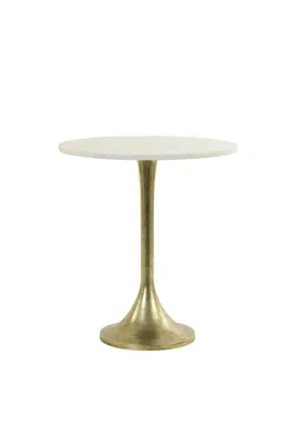 Produktbild von Light & Living - Beistelltisch RICKERD - Ø48x53cm - Weiß