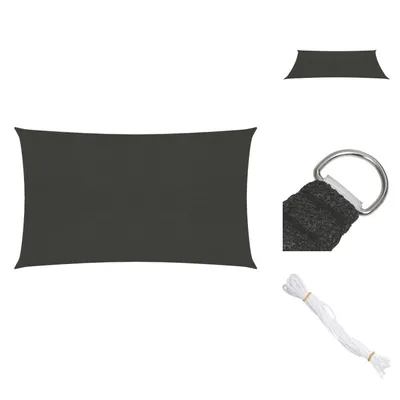 Zdjęcie produktu dla vidaXL Markiza 160 g/m² antracyt 3x5 m HDPE - Parasole i osłony przeciwsłoneczne