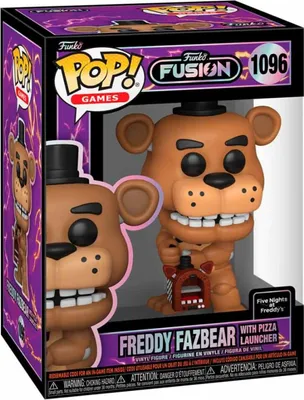 Zdjęcie produktu dla Figurka Funko POP Fusion 1096 Freddy Fazbear with Pizza Launcher
