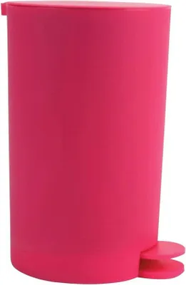 Obrázek produktu pro Odpadkový koš do koupelny nebo kuchyně, 3 l, fuchsiová, 30 x 20 x 15 cm