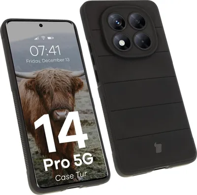 Produktbild von Pancerne etui Bizon Case Tur do Xiaomi Redmi Note 14 Pro 5G / Poco X7, czarne