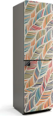 Obrázek produktu pro Magnetický kryt lednice - Magnetická fólie na dveře lednice - Dekorativní magnetická fólie do kuchyně - Samolepicí magnetická tabule - Magnetická fólie na dveře lednice - 60x205 cm