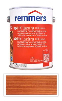 Obrázek produktu pro REMMERS HK lazura - ochranná lazura na dřevo pro exteriér 2.5 l Teak