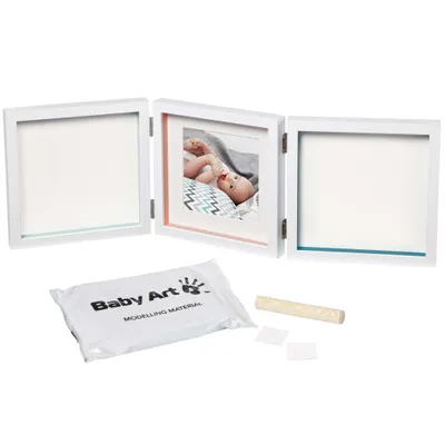 Image de Baby Art Cadre à empreintes My Baby Style blanc