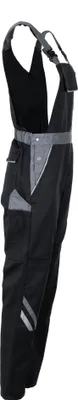 Produktbild von Planam Latzhose Highline Damen, Gr. 34 schwarz/schiefer/zink