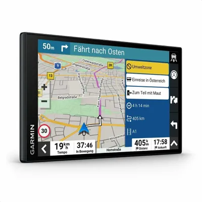 Produktbild von Garmin DriveSmart 76, 17,8 cm (7"), 1024 x 600 Pixel, TFT, 152,4 x 88,9 mm (6 x 3.5"), Multitouch, 152 x 89 mm