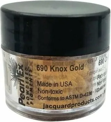 Produktbild von Jacquard Pearl Ex Pigment 3 gr Knox Gold kreatives Pulver