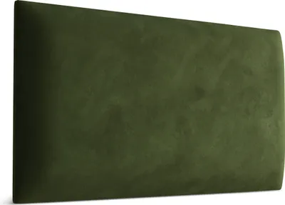 Produktbild von Muralo Polsterpaneel WANDPOLSTER Wandkissen Bettkopfteil Wandpaneel Magic Velvet Khaki 2295 60cm x 30cm