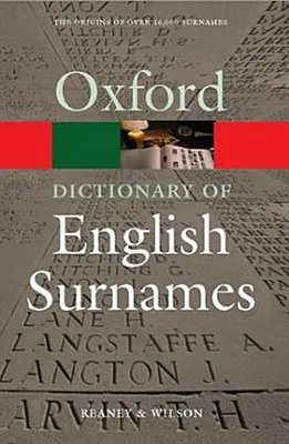 Immagine prodotto di Dictionary of English Surnames OQR