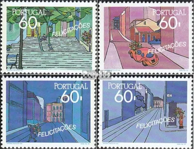 Produktbild von Briefmarken Portugal 1990 Mi 1825A-1828A (kompl.Ausg.) postfrisch Grußmarken