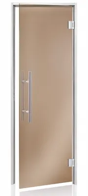 Obrázok produktu pre Dvere do parnej sauny "A" Premium 8x20 Bronze 785x1995 mm