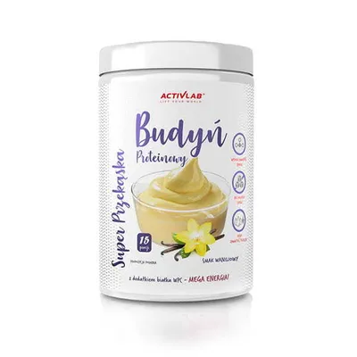 Image de Pudding hyperprotéiné super fit snack vanille Activlab