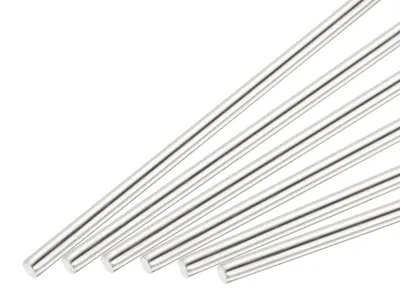 6 runde Edelstahlstangen 304, 5 mm x 300 mm für DIY-Modelle
