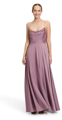 Produktbild von Vera Mont Damen Abendkleid mit Wasserfallausschnitt 34, Powder Lilac