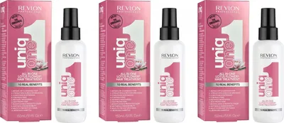 Produktbild von Uniq One Hair Treatment Lotus Flower 3x150 ml