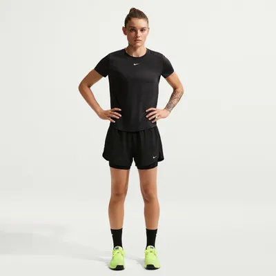 Produktbild von Nike W Nk One Df Hr 3In 2N1 Short Black/White Black/White S