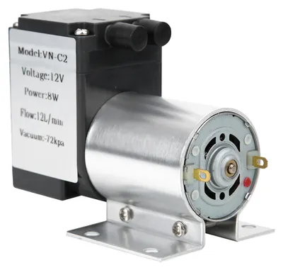 Immagine prodotto di Pompe per vuoto, alta potenza, creazione di vuoto, con supporto, 72 kPa, 8 W, 12 l/min(DC12V)
