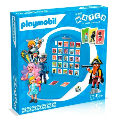 Produktbild von Top Trumps Match - PLAYMOBIL Würfelspiel Gesellschaftsspiel Kinderspiel Spiel